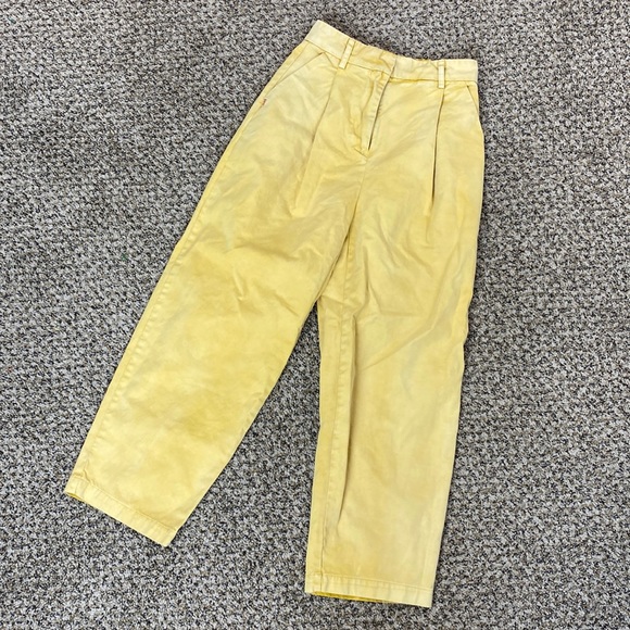 UO BDG Dani High-Waisted Yellow Chino Pant - Picture 3 of 11